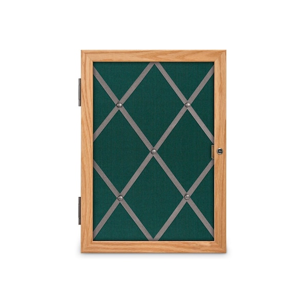 United Visual Products Sliding Door Wood Corkboard, 96"x36", Ligh, UV9006OCS-LTOAK-CORK UV9006OCS-LTOAK-CORK - main